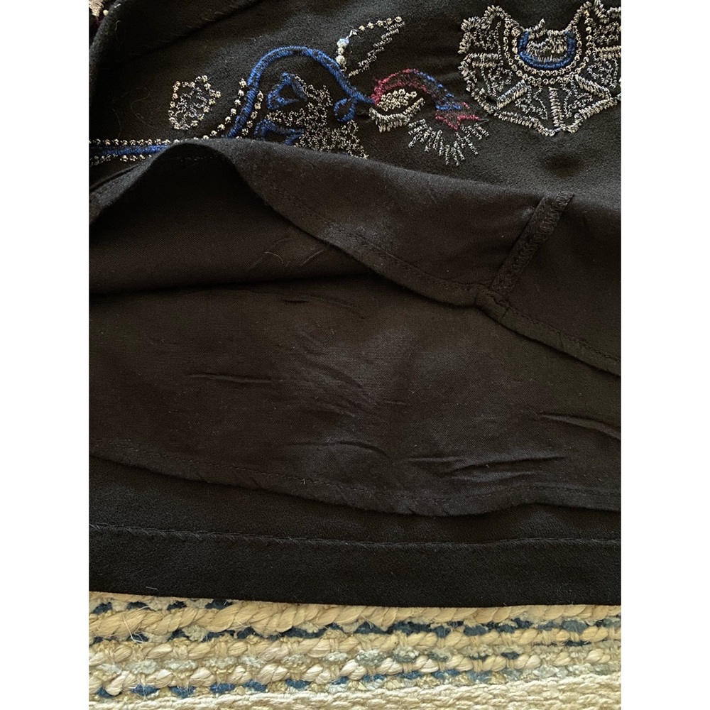 Free People Folk Dress Black - Picture 7 of 8